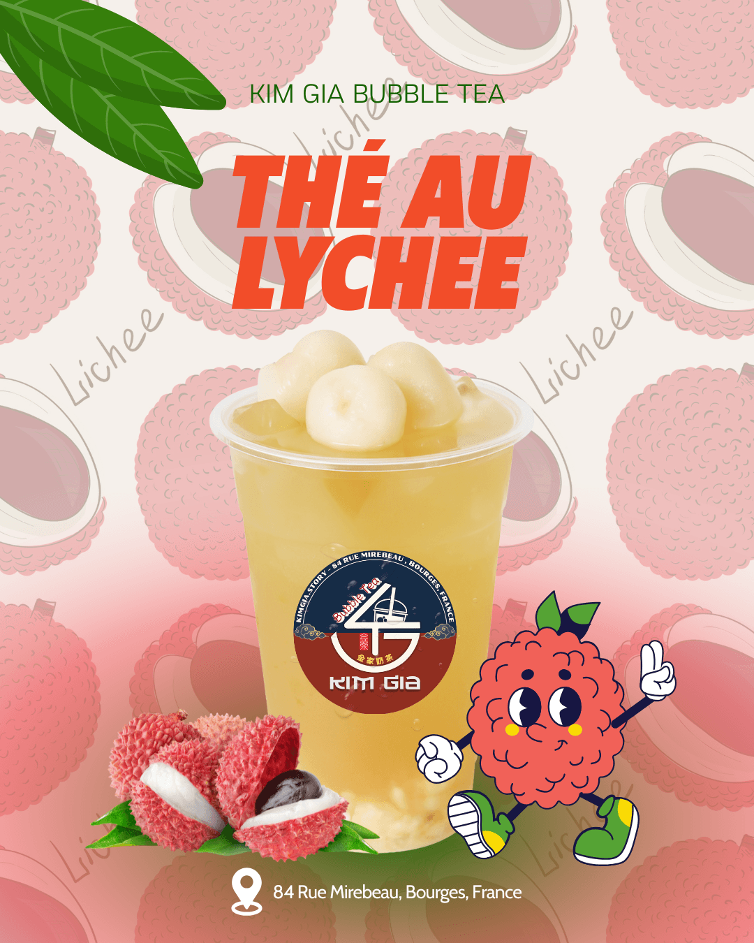 Thé au lychee