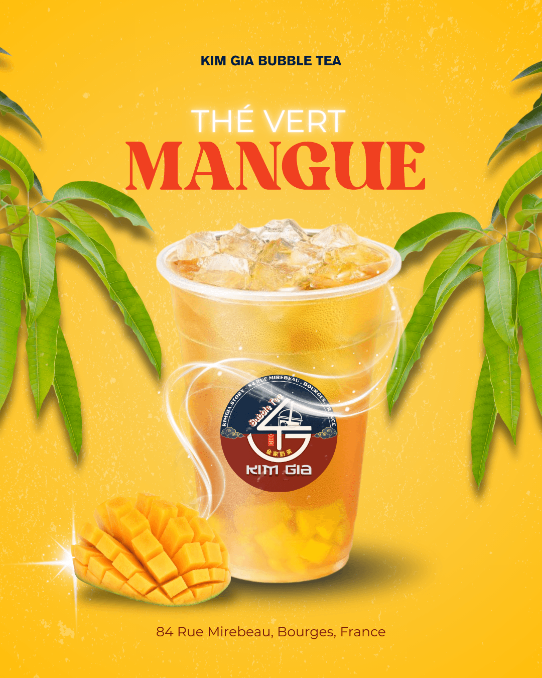 Thé vert mangue